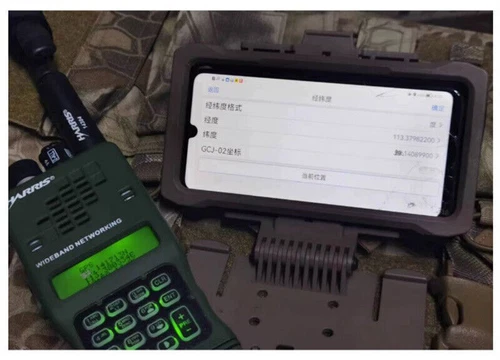 US Ware! HARRIS TCA PRC 152A Funkgerät 15W Metall VHF UHF KDU Tastatur Anzeigeeinheit - Bild 17 von 26