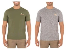 Mossy Oak or Realtree Men's Short Sleeve Performance Logo T-Shirts Tee: M-3XL