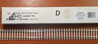 Walthers HO H0 USA Code 83  Flexgleis Betonschwelle 3-Stück Art. Nr. 820 NEUWARE