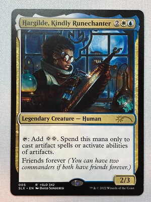slx cards mtg MTG SLX Cards Hargilde, Kindly Runechanter NM/M