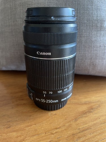 FAULTY Canon EF-S 55-250mm 1:4-5.6 IS II Lens Read Description. - Picture 2 of 7