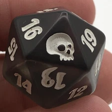 Magic The Gathering MTG Premium Graveborn Deck D20 Game Dice Die Spindown