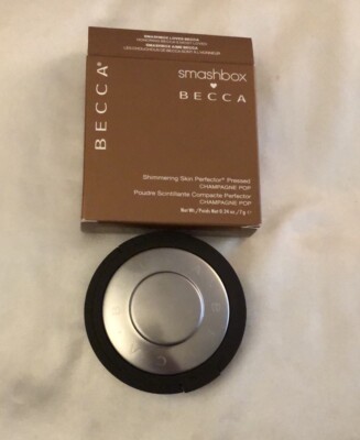 Smashbox x Becca Shimmering Skin Perfector Highlighter Shade Champagne Pop NIB