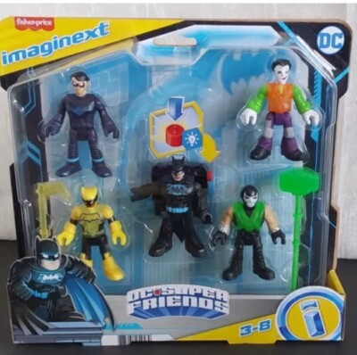 Fisher Price Imaginext DC Super Friends Bat Tech Multi Pack Set 5 Figures