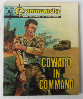Commando Comic. Coward In Command. Issue No. 1048