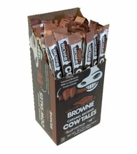 36x Cow Tales Caramel Brownie Flavored With A Cream Center 28g Chew Stick