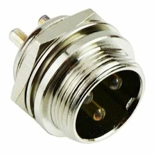 10 x 3 Way Male M16 Metal Circular Connector Socket
