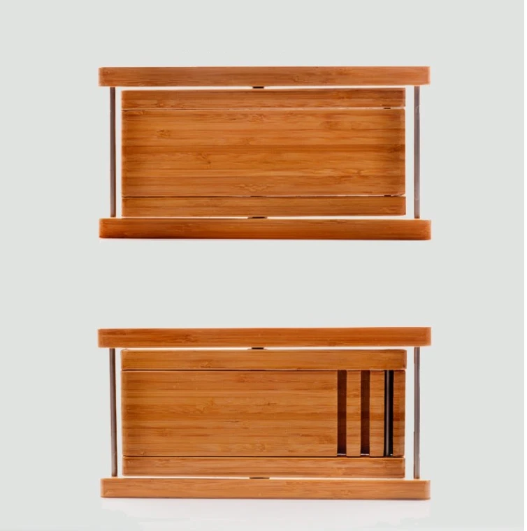 NEW Original bamboo style Guitar Foot Stool Footrest Adjustable metal fittingsAU - image 4 of 4