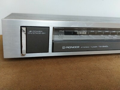 Tuner Pioneer TX 408L Vintage, Noir, Pour Une Super Chaîne Stéréo Rétro