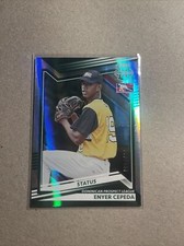 2022 Panini Elite Extra Edition Status Green #174 Enyer Cepeda #469/499
