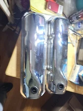 Vintage Ford 351C 351M 400M Engine Chrome  Valve Covers New Used For Mock Up 