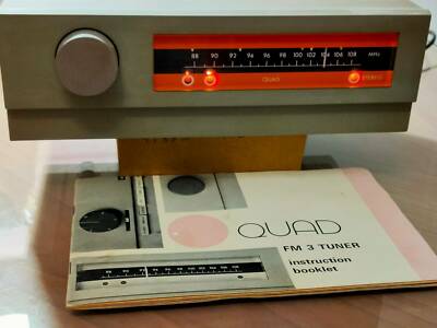 Original QUAD FM 3 Tuner Made in England - one of the world best