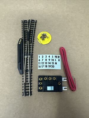 Atlas N Scale Code 80 #6 Remote RH Turnout #2559