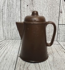BA1 Vtg 1960s Marx Best Of The West Johnny West Dark Brown Coffee Pot