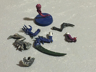 A22643 WARHAMMER 40K TYRANIDS METAL BITS LOT OOP ARMS LEG MINE GW