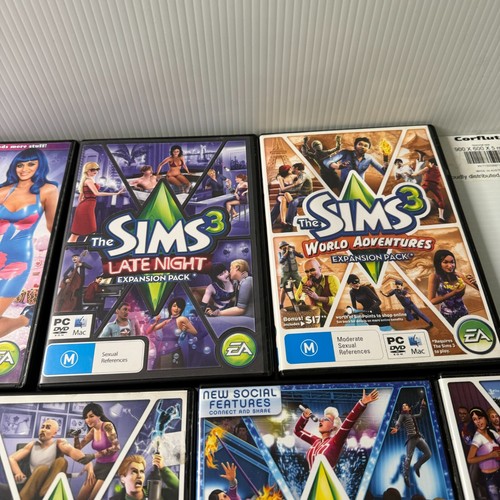The Sims 3 Expansion Packs X 9 Showtime University Late Night Diesel Pets + more - Picture 6 of 8