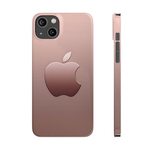 Funda ultra delgada rosa para iPhone, diseño minimalista, acabado brillante - Imagen 34 de 73