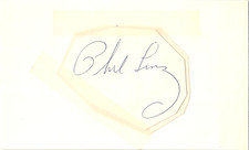 Phil Linz Signed Cut New York Yankees 1962-1965 World Series Champion
