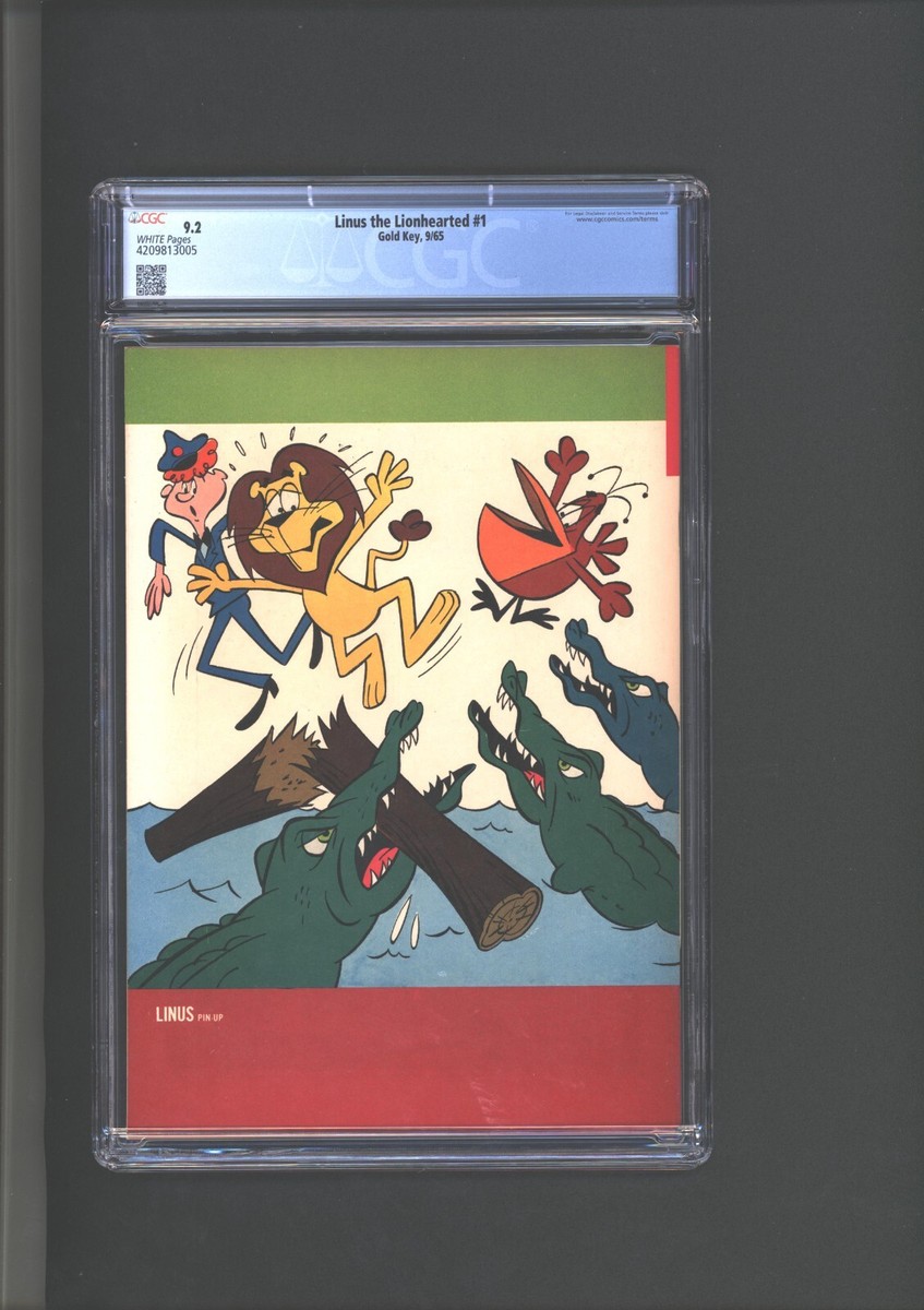 Linus The Lionhearted #1 CGC 9.2 Only Issue 1965 | eBay