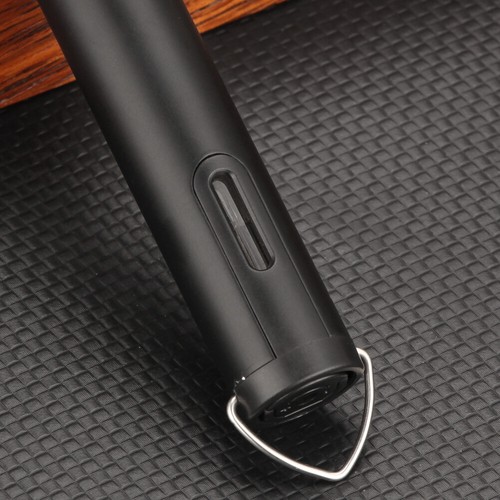 Galiner Windproof Travel 1Torch Jet Flame Cigar Lighter Adjustable Metal Black - Picture 6 of 8