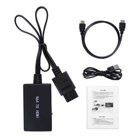 N64 To HDMI Converter Adapter HD Link Cable For Nintendo Gamecube Super NES SNES