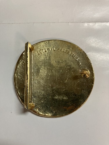 2.75” 1971 NFL properties Inc. New York jets licensed belt buckle - Picture 3 of 3