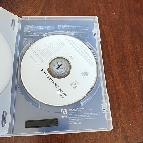 Adobe Photoshop CS4 Windows Retail Version 2 Disc w/ Serial Number - Picture 2 of 7