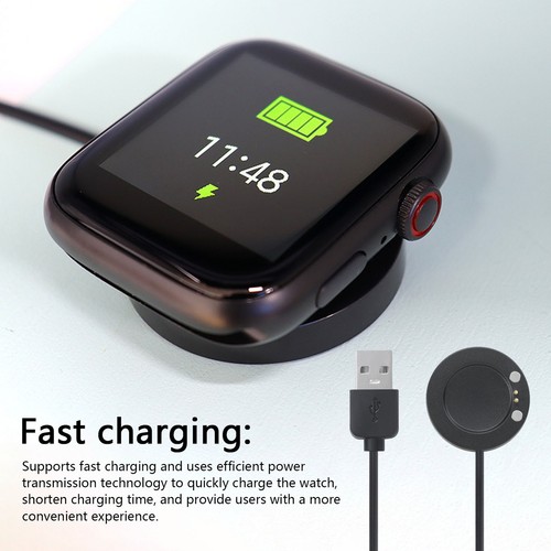 Montre Connectée Chargeur Rapide Magnétique Smart Watch Chargeur Cordon Berceau Charge Rapide - Photo 7 sur 15