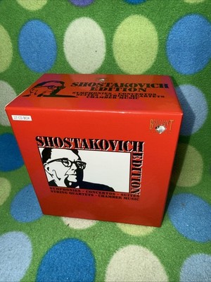 Shostakovich-Edition - Barshai,Rudolf, Orchestra Sinfo CD Box Set 27 CDs & 1 DVD