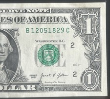 $1 Fancy Serial Historical Date Note December 5th, 1829 (12/5/1829) (B12051829C)