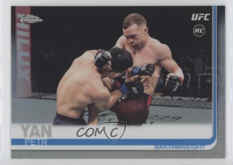 2019 Topps Chrome UFC Refractor Petr Yan #79 a2v