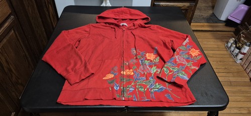 Hoodie Damen Gr. XL rot Mirika