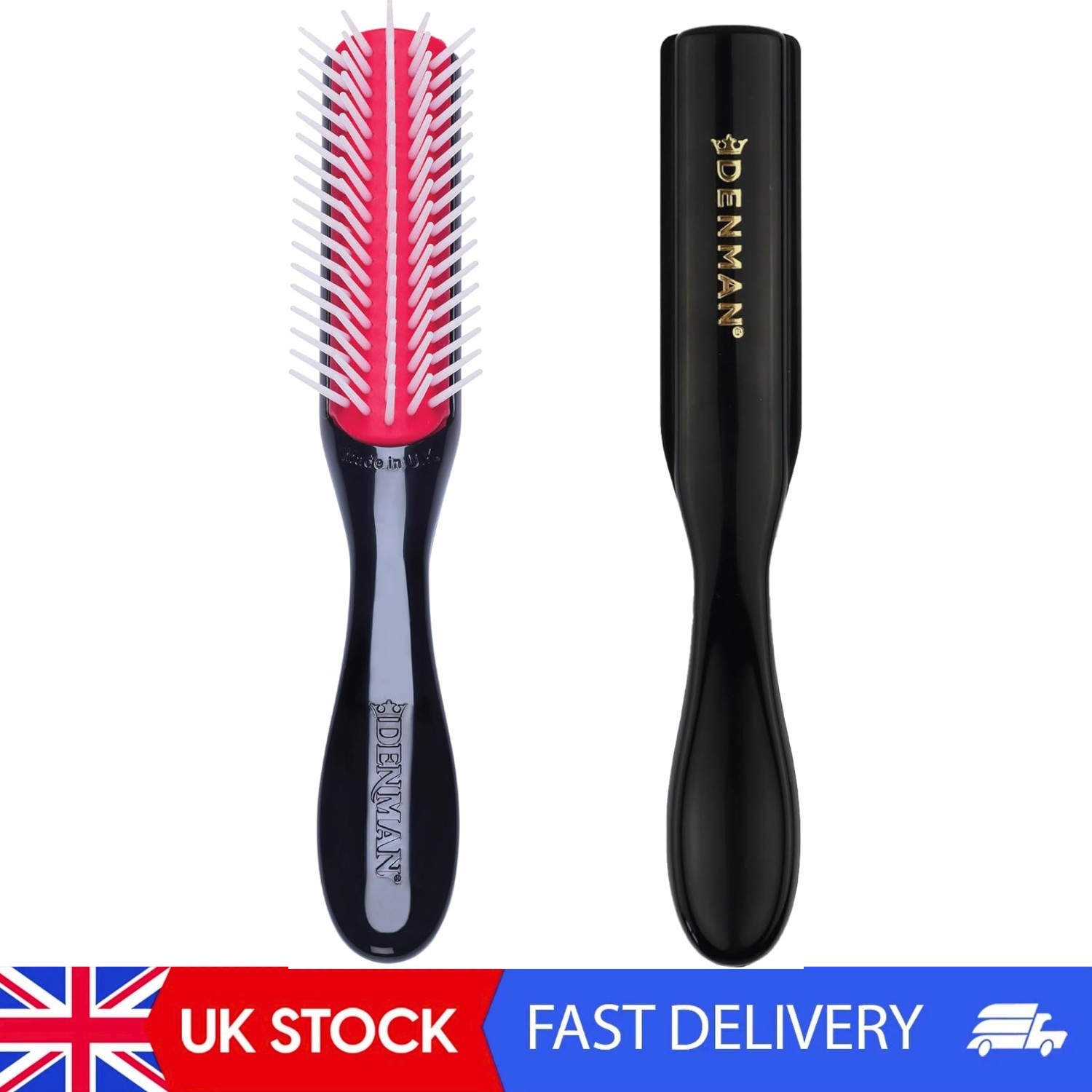 Denman D14 Mini Styler 5 Row Hairbrush For Curly Hair 1 Pc - Image 2