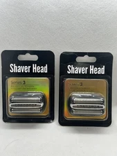 Series 3 Shaver Head Replacement Foil & Cutter 2 Pack Compatible 32B,21B