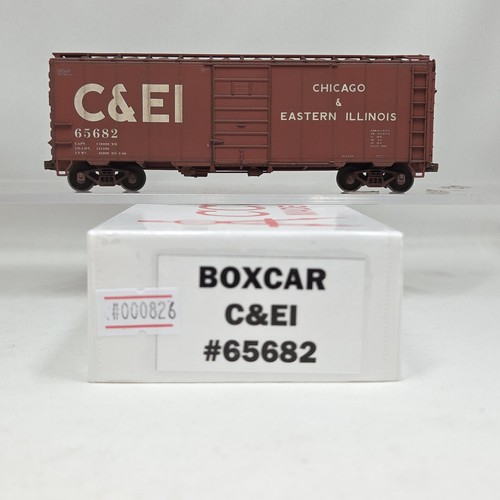 Coche de caja Accurail escala HO Chicago y el este de Illinois C&EI #65682 40' | Zustand: Used