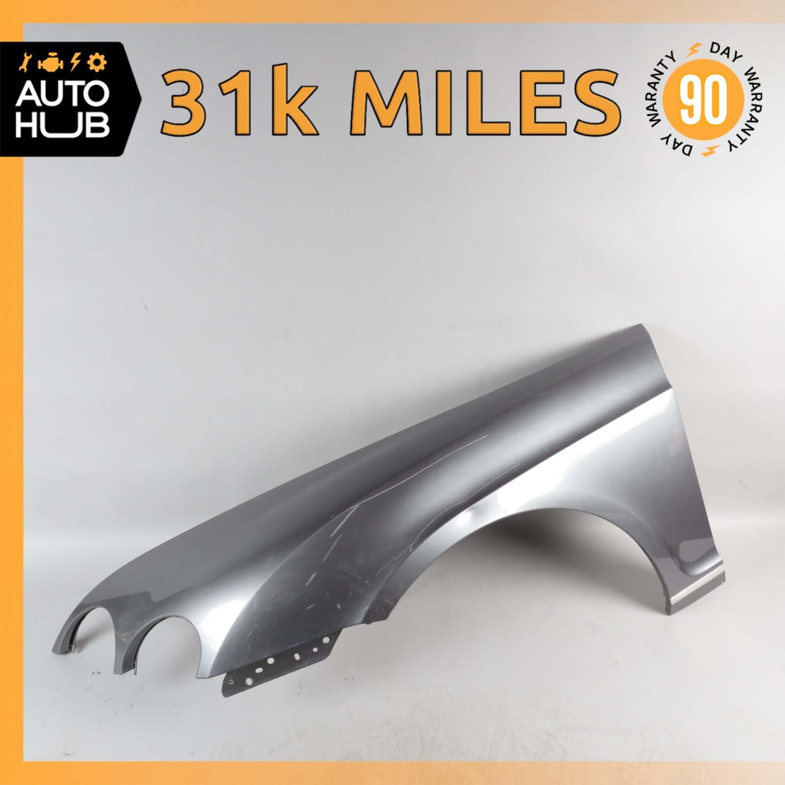 03-11 Bentley Continental GT GTC Left Driver Side Fender Assembly OEM 31k