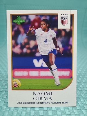 #ad 2026 Parkside USWNT Team Set quot;The Squadquot; Base Single Naomi Girma 15 $3.49