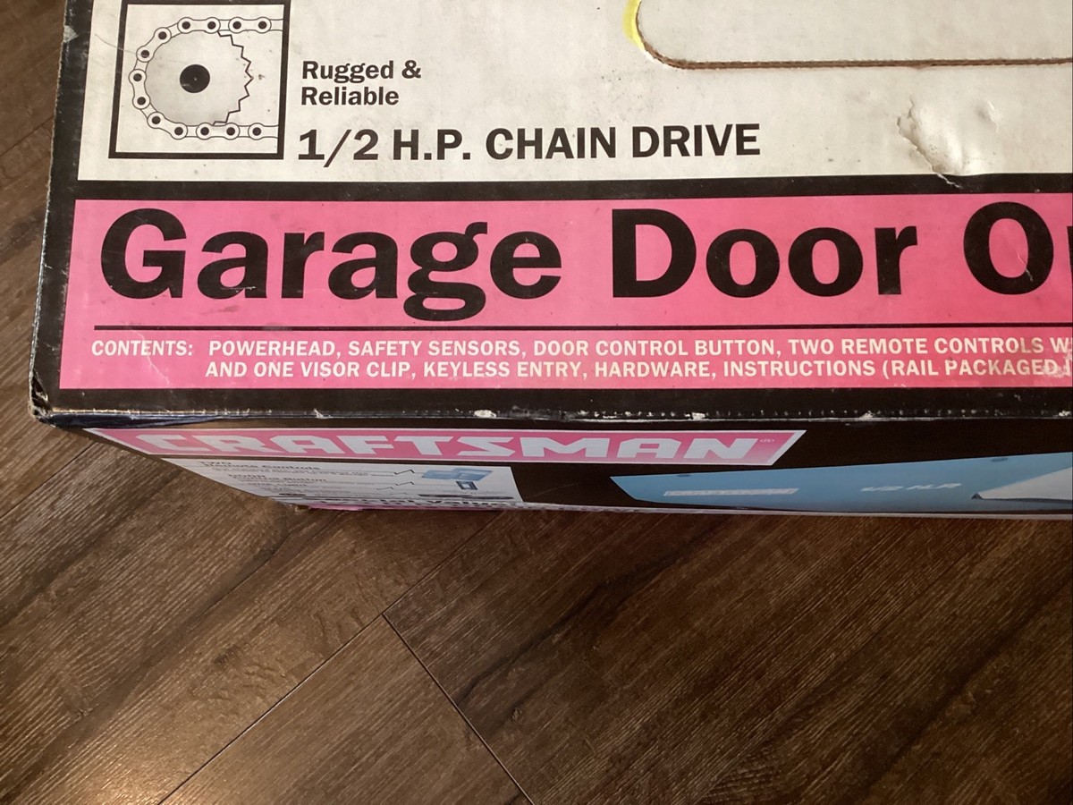 NOS NEW SEALED Craftsman 953973 53973 Garage Door Opener 1/2 HP