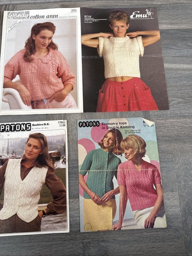 X40 Knitting Pattern Bundle Ladies Patons, EMU, Wendy, P&B Wools, Women’s Weekly - Picture 4 of 20