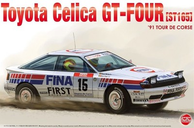 Platz NuNu 1/24 TOYOTA CELICA 1991 GT-Four ST165 Tour De Corse Plastic Model Kit