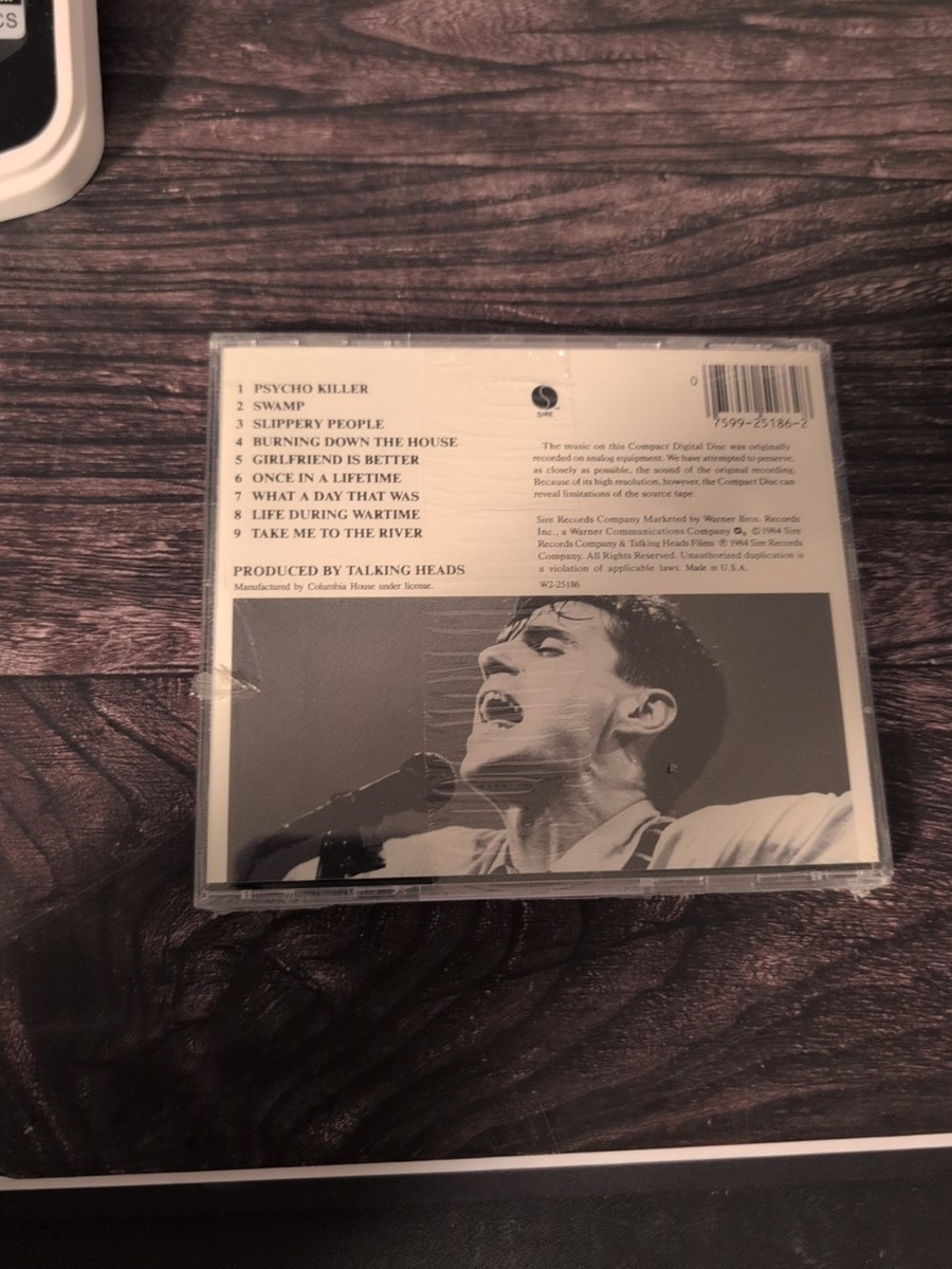 Stop Making Sense by Talking Heads (CD, Oct-1984, Warner Bros