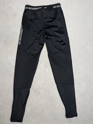 Bracelayer KX1 Men’s L Black Thermal Knee Stabilizing Compression Performance - Picture 3 of 9