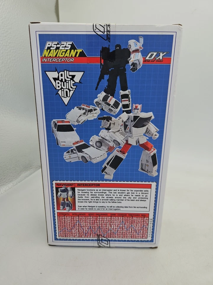 MMC Ocular Max PS-25 Navigant Streetwise Action Figure 🇺🇸 SELLER OPENBOX  - Image 4 of 4