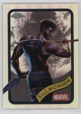 2025 Topps Chrome Marvel Comics Refractor Erik Killmonger Killmonger #34 1d59