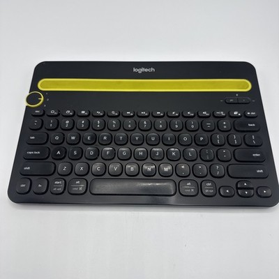 Logitech K480 Wireless Multi-Device Keyboard, Bluetooth, Black 920-006342