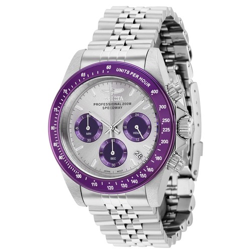 Invicta Speedway Chronograph Quartz Light Grey  Dial Men's Watch 36735
