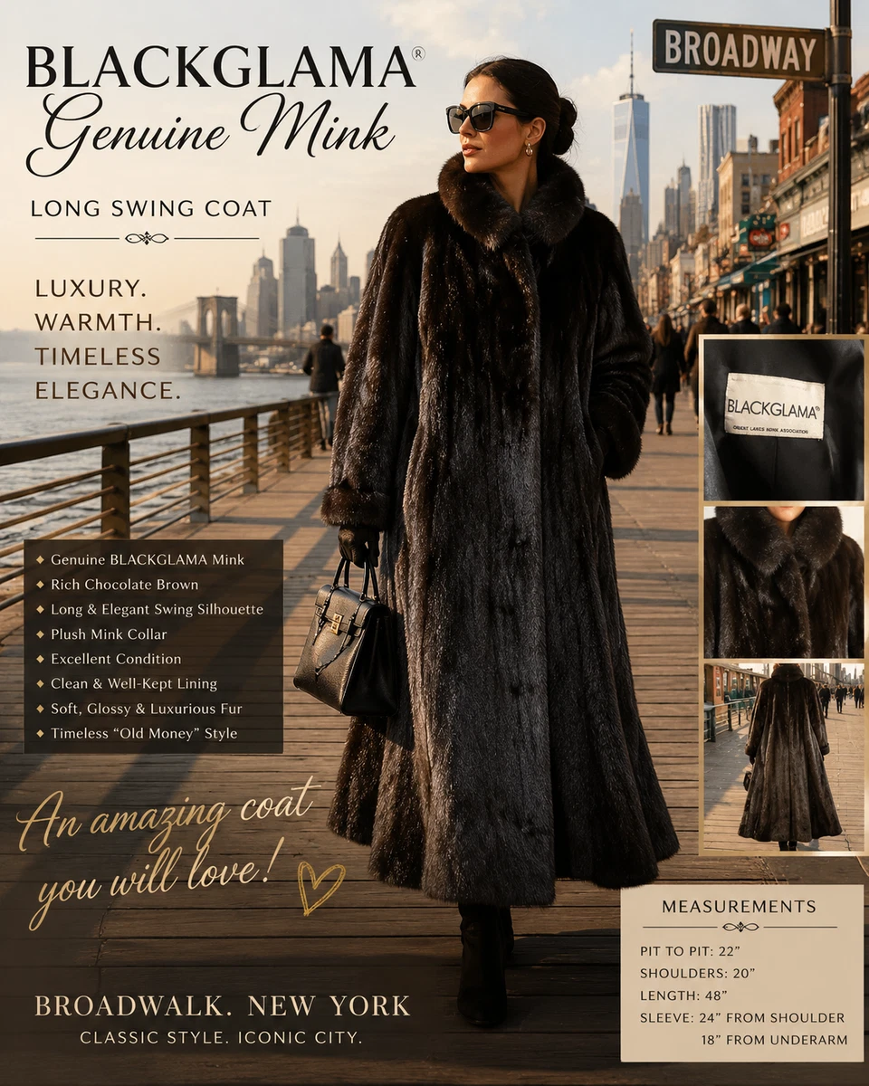 Blackglama Coats, Jackets & Vests for Women for sale | eBay