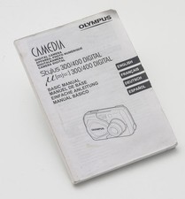 Manual Olympus Camedia Stylus 300/400 Digital Mju Instructions