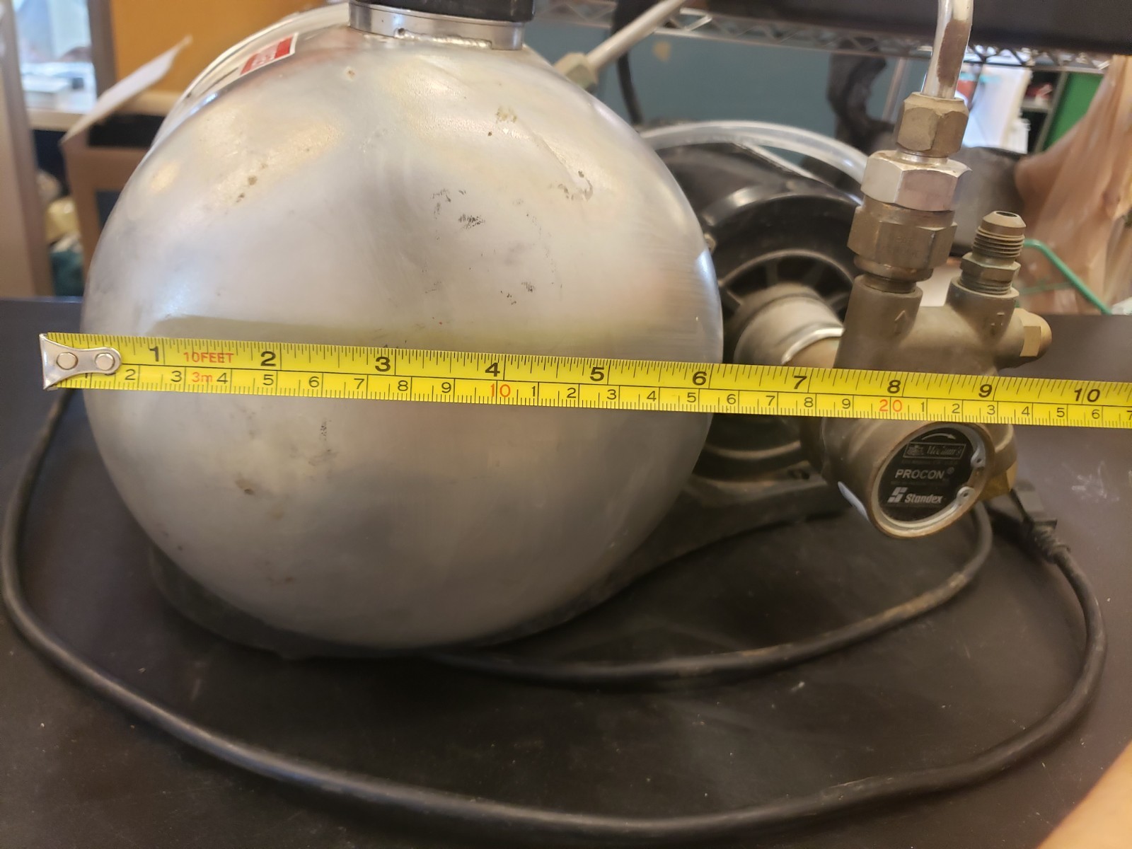 McCann’s Carbonator 275Z Max Psi 100, 2-4.4 Gallon, Item Code 43479, S48C76C46