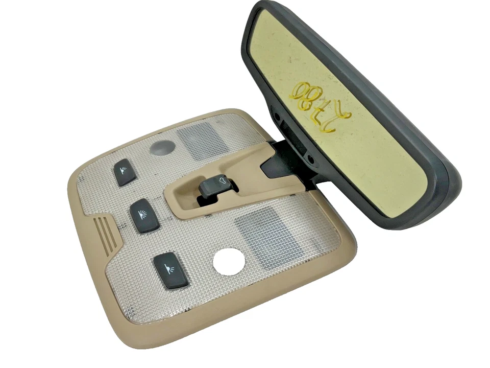 2001 VOLVO V70 XC Overhead Light Sunroof Panel with Rearview Mirror 8666708 OEM - Image 3 of 4